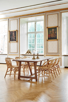 ROBERT - Rattan chair with armrests by Sika Design - view 3
